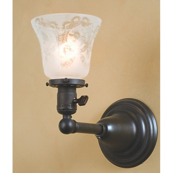 Meyda Tiffany 36616 6" Wide 1 Light Wall Sconce - Brown