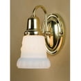 thumbnail image 1 of Meyda Tiffany 36635 5" Wide 1 Light Wall Sconce - Brass, 1 of 2