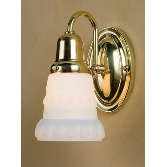 Meyda Tiffany 36635 5" Wide 1 Light Wall Sconce - Brass