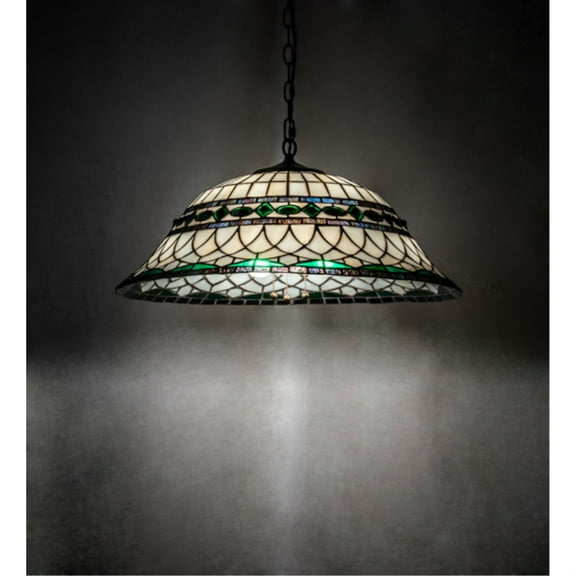 Meyda Lighting 24" Wide Tiffany Roman Pendant