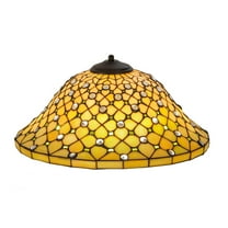 Meyda Tiffany 37421 Diamond And Jewel 8.5" Tall Lamp Shade