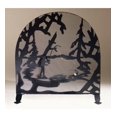 thumbnail image 1 of Meyda Tiffany 37739 Fireplace Screen From The Old Forge Firescreen Collection - Black, 1 of 2