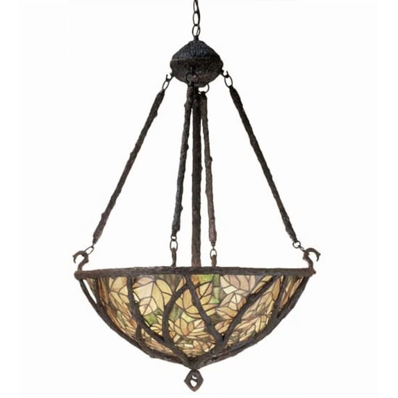 Meyda Tiffany 38544 Branches 3 Light 24" Wide Pendant