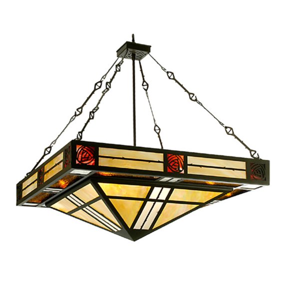 Meyda Tiffany 38731 8 Light 51-1/2" Wide Pendant - Bronze