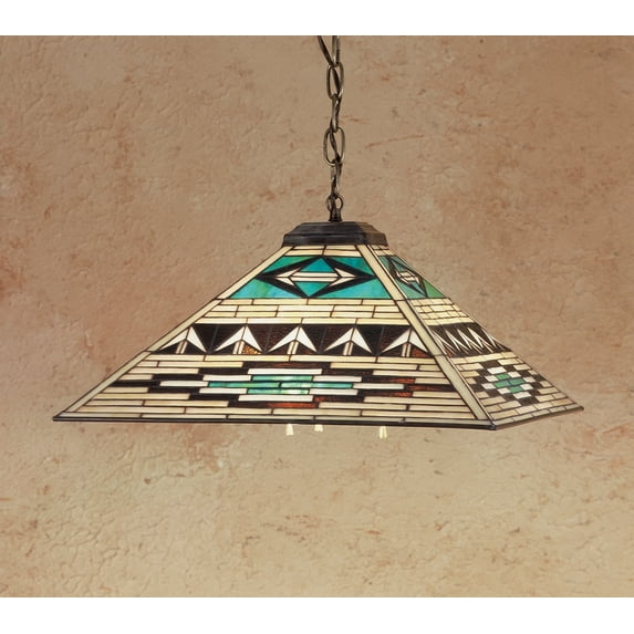 Meyda Tiffany 47597 3 Light 17" Wide Pendant - Tiffany Glass