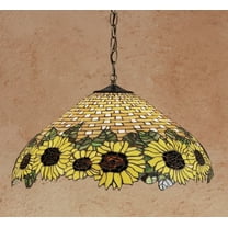 Meyda Tiffany 47627 3 Light 22" Wide Pendant - Tiffany Glass