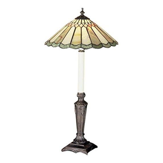 Meyda Tiffany - 48384 - One Light Buffet Lamp - Carousel - Pewter-85pack