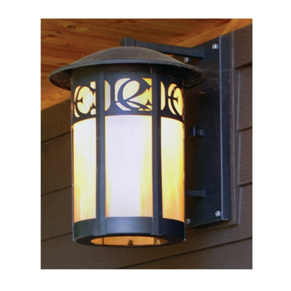 Meyda Tiffany 48629 12" Wide 1 Light Lantern Wall Sconce