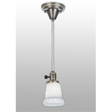 Meyda Tiffany 48799 1 Light 5" Wide Mini Pendant - Nickel