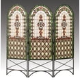 thumbnail image 1 of Meyda Tiffany - 48809 - Room Divider - Quatrefoil - Beige Burgundy-915pack, 1 of 2