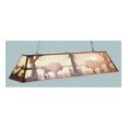 thumbnail image 1 of Meyda Tiffany 50019 Long Buffalo At Lake 6 Light 48" Wide Linear Pendant - Copper, 1 of 6