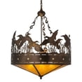 thumbnail image 1 of Meyda Tiffany 50138 Ducks In Flight 4 Light 30" Wide Pendant - Copper, 1 of 4