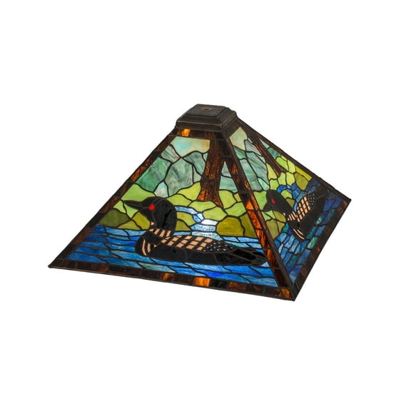 Meyda Tiffany 50691 Loon 9" Tall Lamp Shade