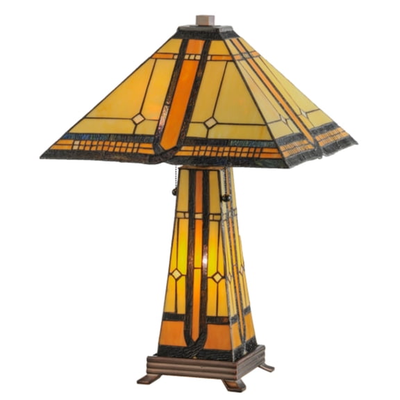 Sierra Prairie Mission Lighted Base Table Lamp