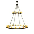 thumbnail image 1 of Meyda Tiffany 51090 Loxley 28 Light 60" Wide Pillar Candle Chandelier, 1 of 1