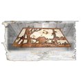 thumbnail image 1 of Meyda Tiffany 51510 Bear At Lake 6 Light 33" Wide Billiard Chandelier - Copper, 1 of 2