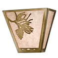 thumbnail image 1 of Meyda Tiffany 52063 Pinecone 13" Wide 2 Light Wall Washer - Copper, 1 of 5