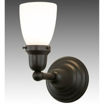 Meyda Tiffany 56451 Revival Oyster Bay Goblet 10" Tall Wall Sconce - Brass