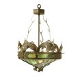 thumbnail image 1 of Meyda Tiffany 65041 17.5" W Catch Of The Day Trout Inverted Pendant - Bronze, 1 of 4