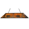 thumbnail image 1 of Meyda Tiffany 65415 Bear At Lake 11 Light 72" Wide Linear Pendant, 1 of 1