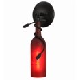 thumbnail image 1 of Meyda Tiffany 65460 Tuscan Vineyard Etched Grapes 14" Tall Wall Sconce - Black, 1 of 4