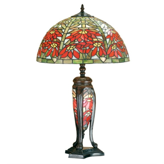 Meyda Tiffany 65896 25" Tall Tiffany Table Lamp