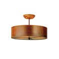 thumbnail image 1 of Meyda Tiffany 65920 Starry 3 Light 15" Wide Semi Flush Drum Ceiling Fixture, 1 of 5