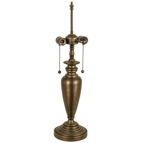 Meyda Tiffany 66748 Sutter 25" Tall Lamp Base - Brass