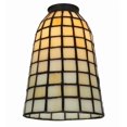 thumbnail image 1 of Meyda Tiffany 67039 Geometric 6.5" Tall Lamp Shade, 1 of 2