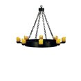 thumbnail image 1 of Meyda Tiffany 67974 37.5" W Kingston 8 Light Chandelier - Copper, 1 of 3