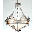 thumbnail image 1 of Meyda Tiffany 68070 4 Light 32" Wide Pendant - Silver, 1 of 6
