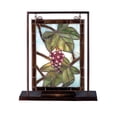 thumbnail image 1 of Meyda Tiffany - 68352 - Mini Tabletop Window - Napa Vintage - Purple/Blue Purple Amber-28pack, 1 of 2