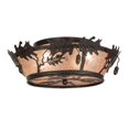 thumbnail image 1 of Meyda Tiffany 68932 Oak Leaf And Acorn 4 Light 20" Wide Semi-Flush Ceiling Fixture -, 1 of 6