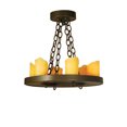 thumbnail image 1 of Meyda Tiffany 69637 18" W Loxley 6 Light Chandelier - Bronze, 1 of 2