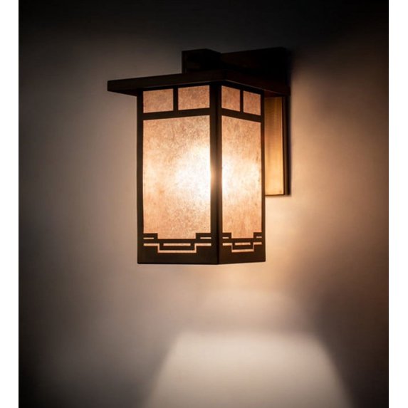 Meyda Tiffany 73882 Roylance 15" Tall Wall Sconce - Copper