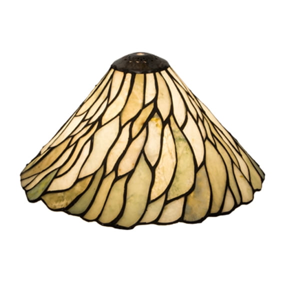 Meyda Tiffany 74023 Willow 6.5" Tall Lamp Shade