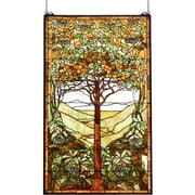 Meyda Tiffany 74065 Stained Glass Tiffany Window From The Tiffany Reproductions Collection