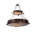 thumbnail image 1 of Meyda Tiffany 79713 Woodland Pine 12 Light 65-1/2" Wide Chandelier - Brown, 1 of 1