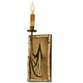thumbnail image 1 of Meyda Tiffany 79728 Birch Bark 6" Wide 1 Light Wall Sconce - Brown, 1 of 1