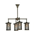 thumbnail image 1 of Meyda Tiffany 81057 Fulton Winter Pine 4 Light 30" Wide Chandelier - Antique, 1 of 4