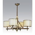 thumbnail image 1 of Meyda Tiffany 81993 Revolution 4 Light 30" Wide Chandelier - Bronze, 1 of 2