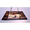 thumbnail image 1 of Meyda Tiffany 82372 6 Light 33" Wide Linear Pendant - Black, 1 of 2