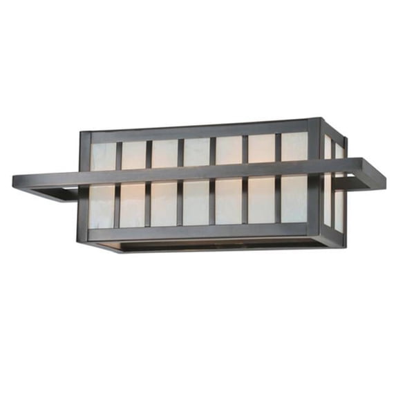 Meyda Tiffany 82510 Singsing 2 Light 5" Tall Wall Sconce - Brown