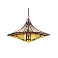 thumbnail image 1 of Meyda Tiffany 98194 Sonoma Six Light Bowl Pendant - Cinnamon Coffee Metallic, 1 of 6