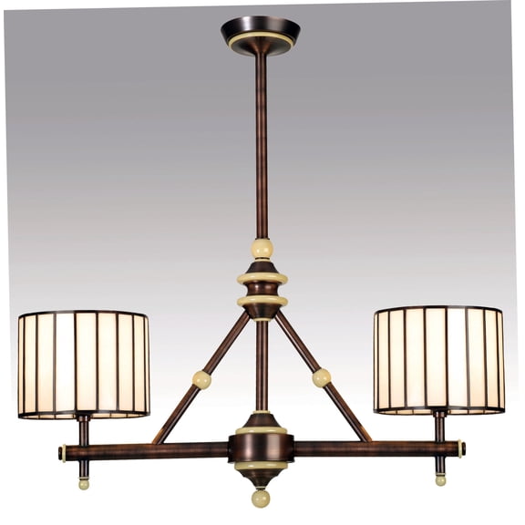 Meyda 98366 30 Inch W Revolution 2 Light Island