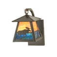 thumbnail image 1 of Meyda Tiffany 98376 1 Light Down Lighting Outdoor Wall Sconce From The Stillwater, 1 of 1
