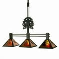 thumbnail image 1 of Meyda Tiffany 98481 Oak Tree Oak Leaf 3 Light 45" Wide Linear Pendant, 1 of 6