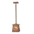 thumbnail image 1 of Meyda Tiffany 98768 1 Light 7" Wide Mini Pendant - Rust, 1 of 7
