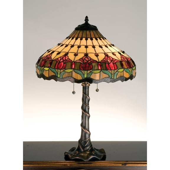 26" High Colonial Tulip Table Lamp