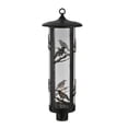 thumbnail image 1 of Meyda Tiffany 99382 1 Light Up Lighting Outdoor Post Light From The Fulton Collection -, 1 of 3